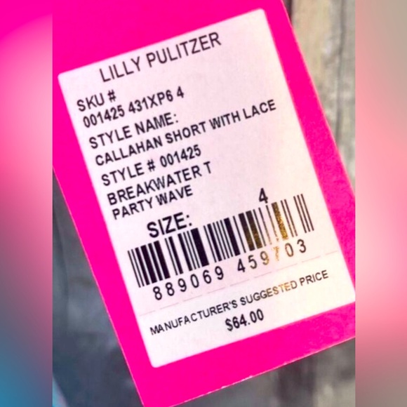 Lilly Pulitzer Shorts - Picture 3 of 6